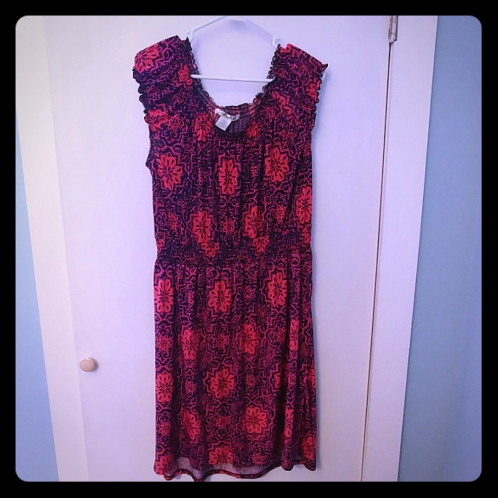 CLOSET CLEAR-OUT!  Bright Comfy Summer Dress 2X